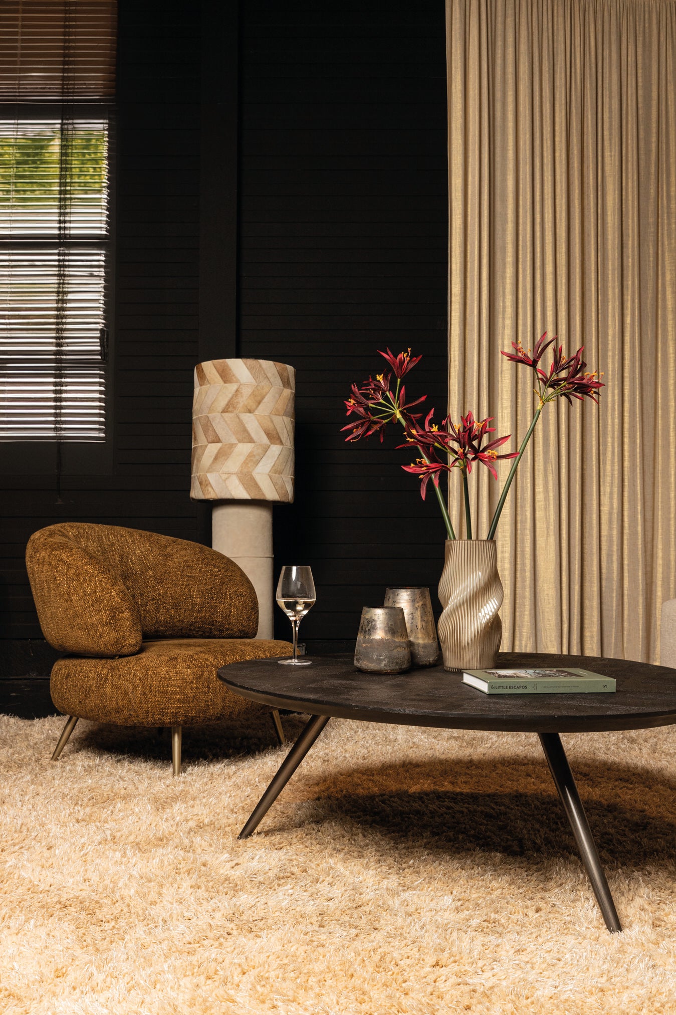 Fauteuil Franklyn Amber Green Legacy 8