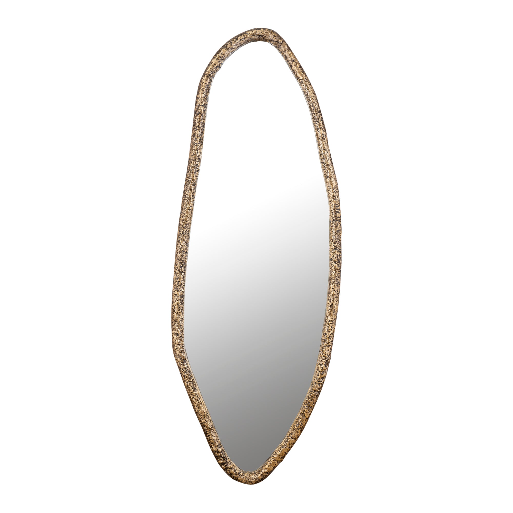 Spiegel Paislie Brass Organic Shaped Oval
