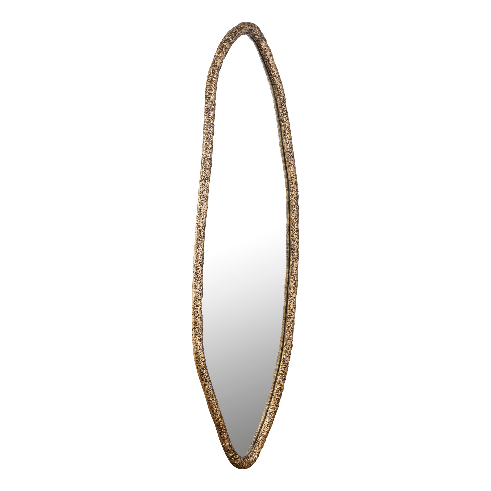 Spiegel Paislie Brass Organic Shaped Oval