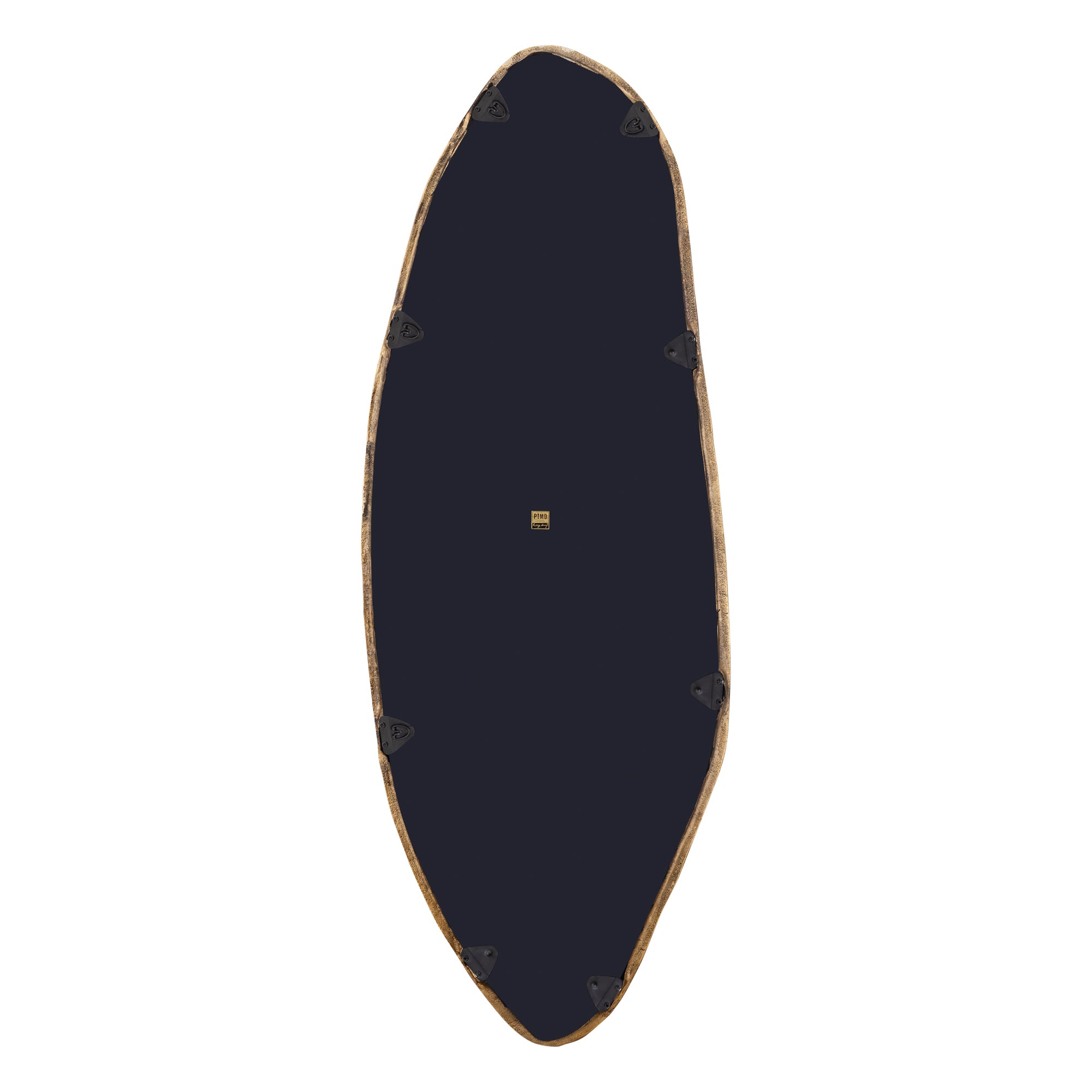 Spiegel Paislie Brass Organic Shaped Oval
