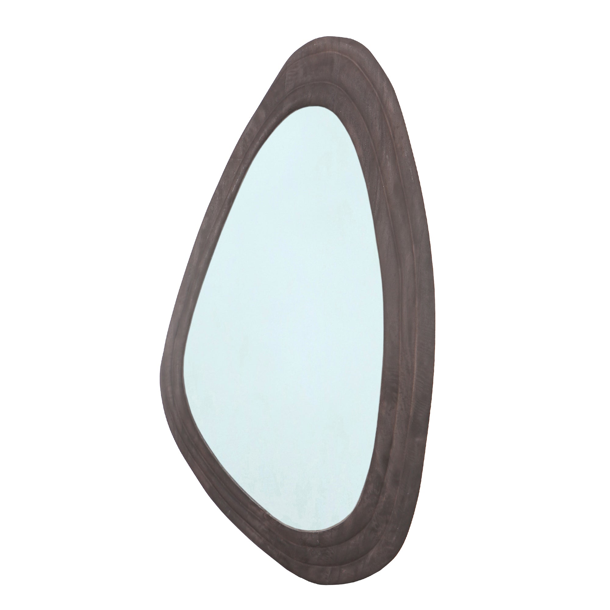 Spiegel Santin Brown Mango Wood Organic Triangle