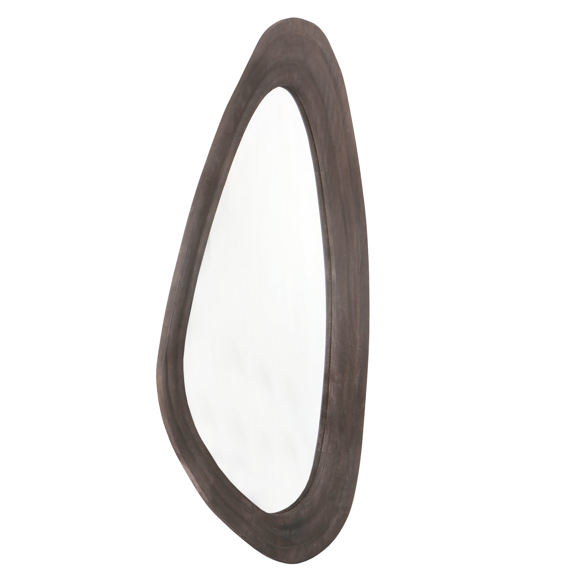 Spiegel Santin Brown Mango Wood Organic Triangle