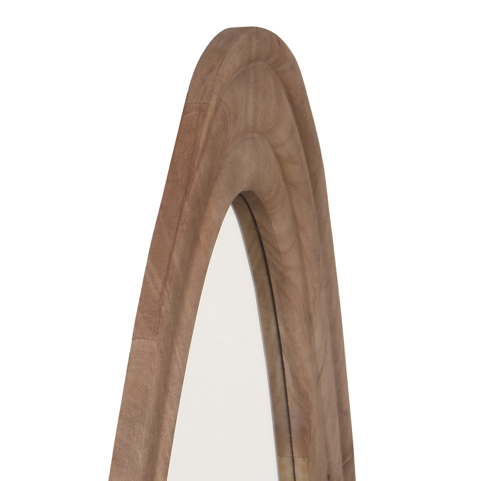 Spiegel Santin Natural Mango Wood Organic Triangle