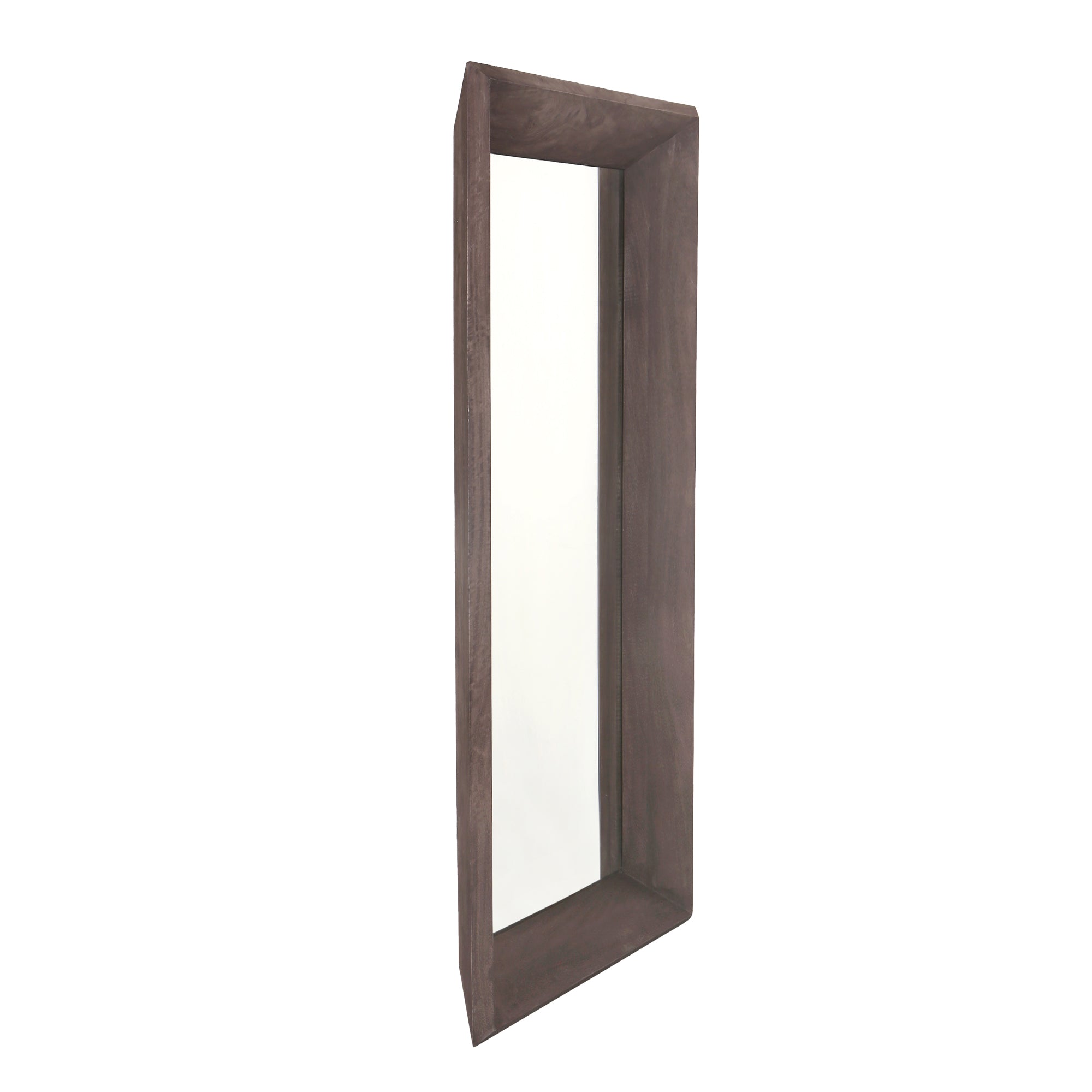 Spiegel Nicka Brown Mango Wood Rectangle S
