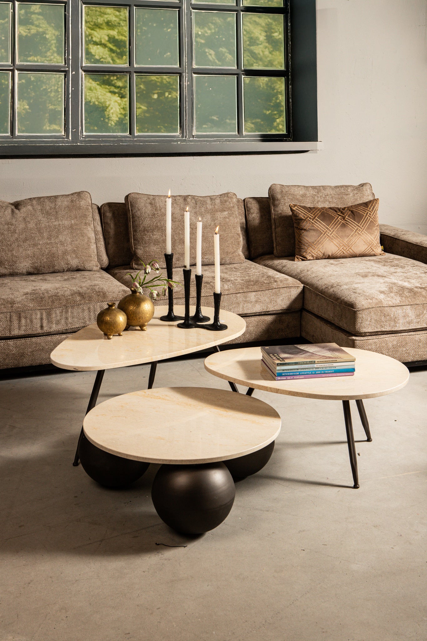 Salontafel Skippy Beige Marble