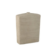 Janettee Beige Rectangle Shaped Ceramic Bottle S