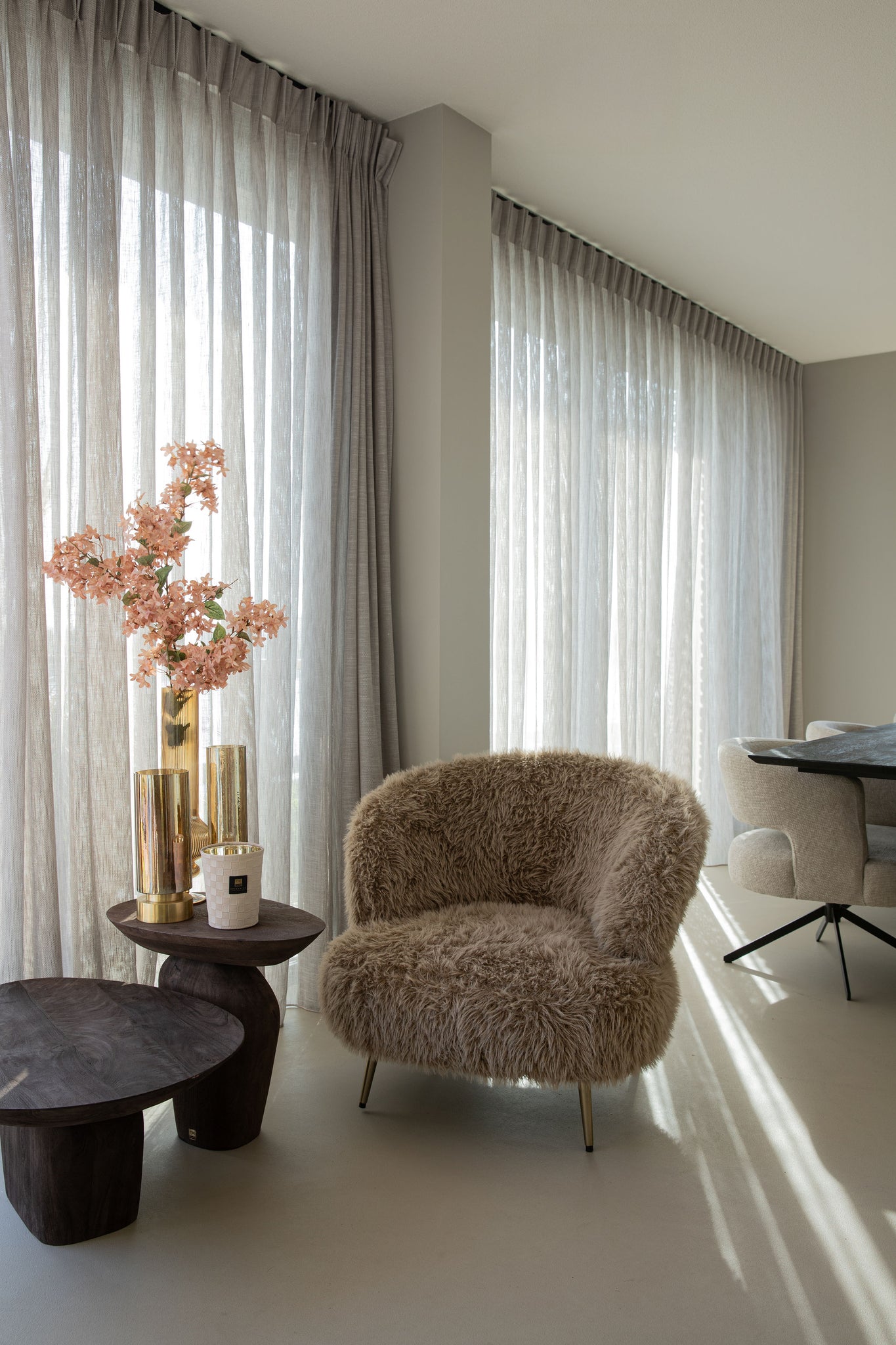 Fauteuil Franklyn Brown Hair