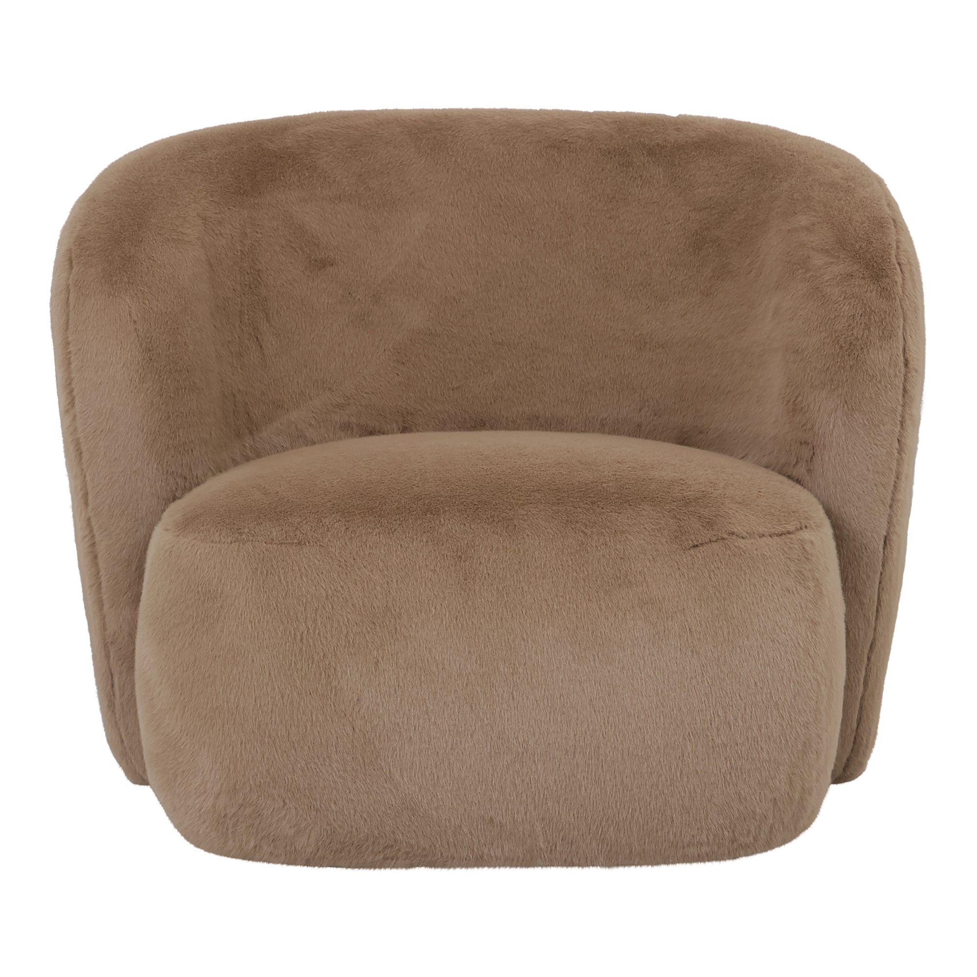 Fauteuil Aphrodite Mocca Fur