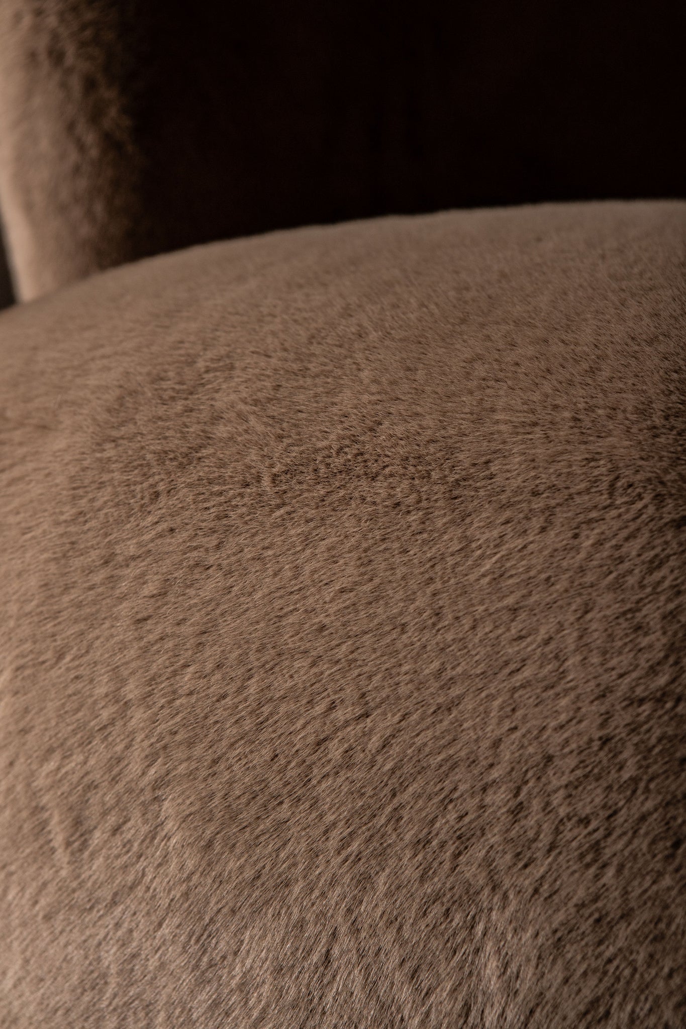 Fauteuil Aphrodite Mocca Fur