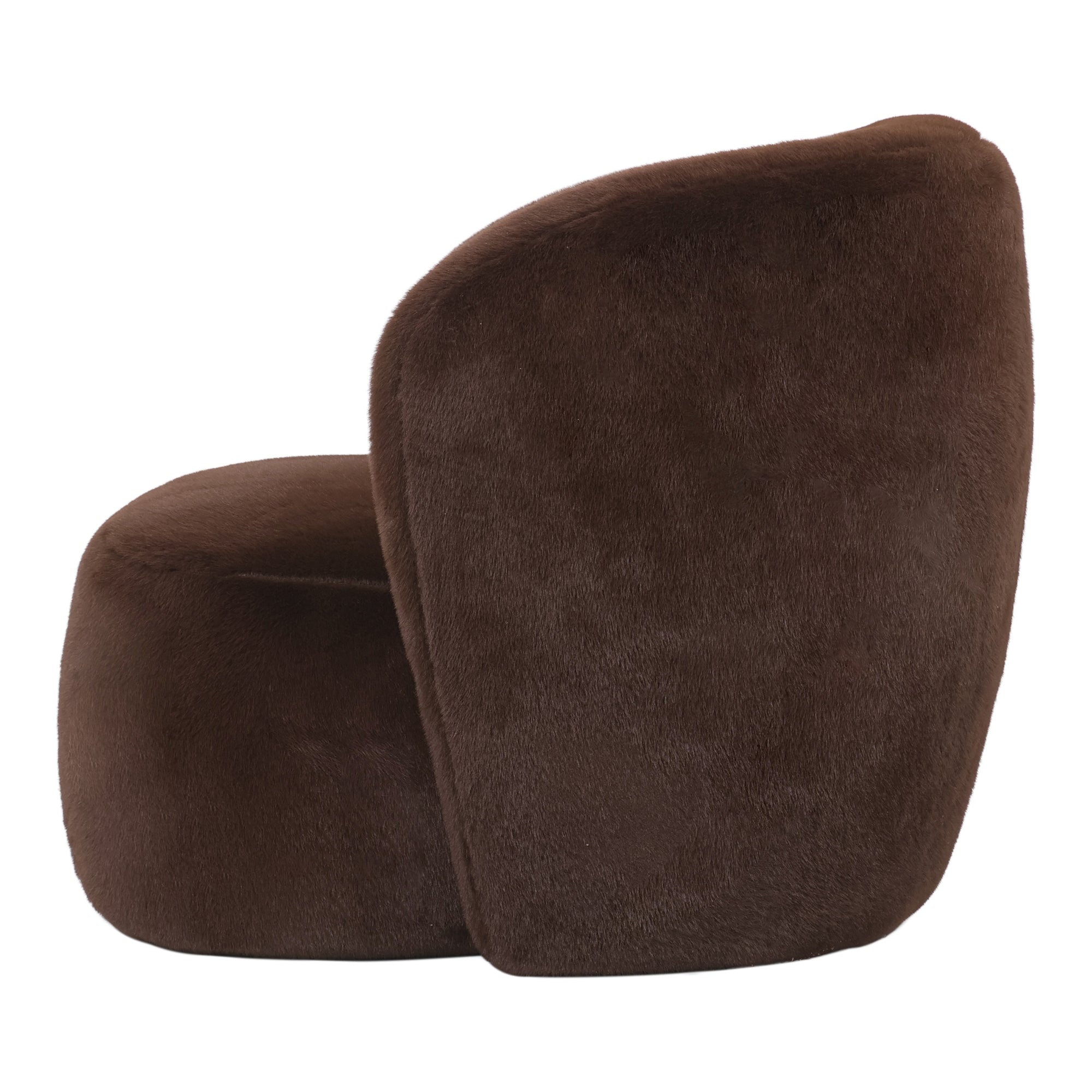 Fauteuil Aphrodite Dark Brown Fur