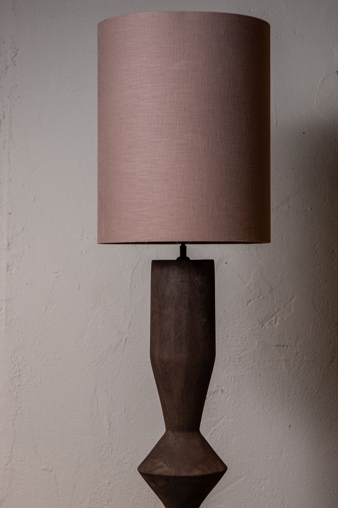 Elaine Brown Mango Wood Round Floor Lamp Base
