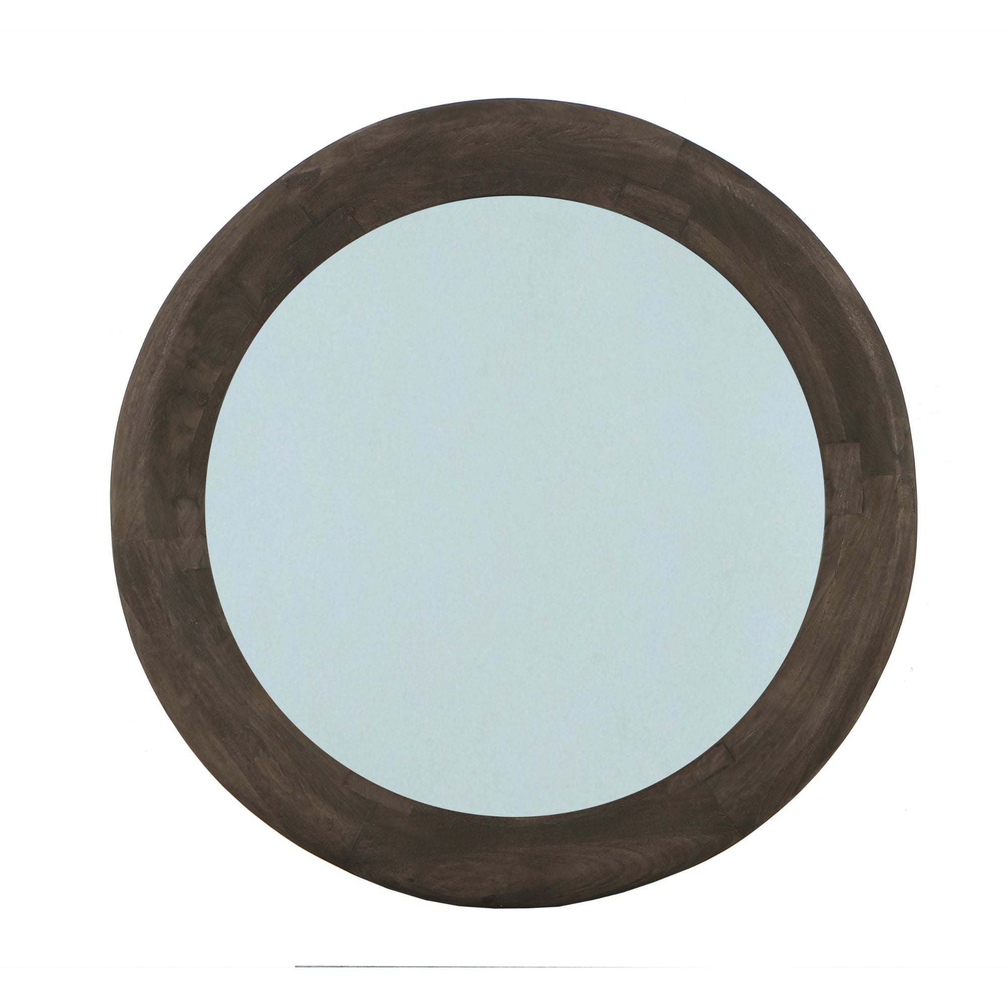 Spiegel Noam Brown Mango Wood Round L