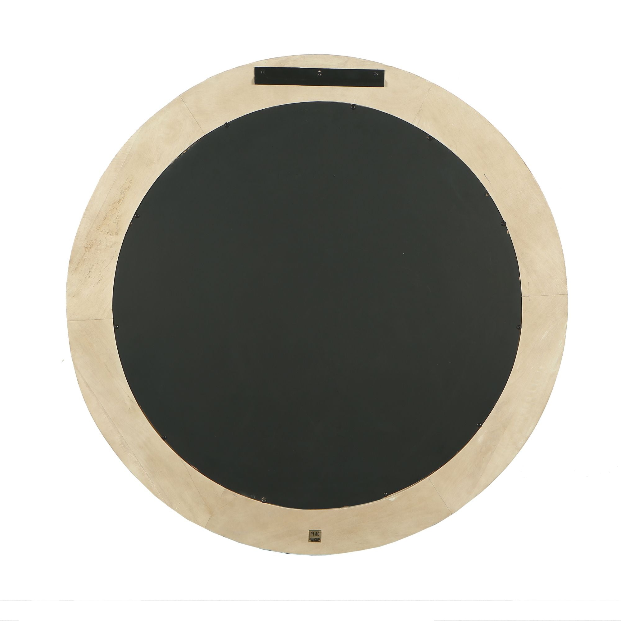 Spiegel Noam Natural Mango Wood Round L