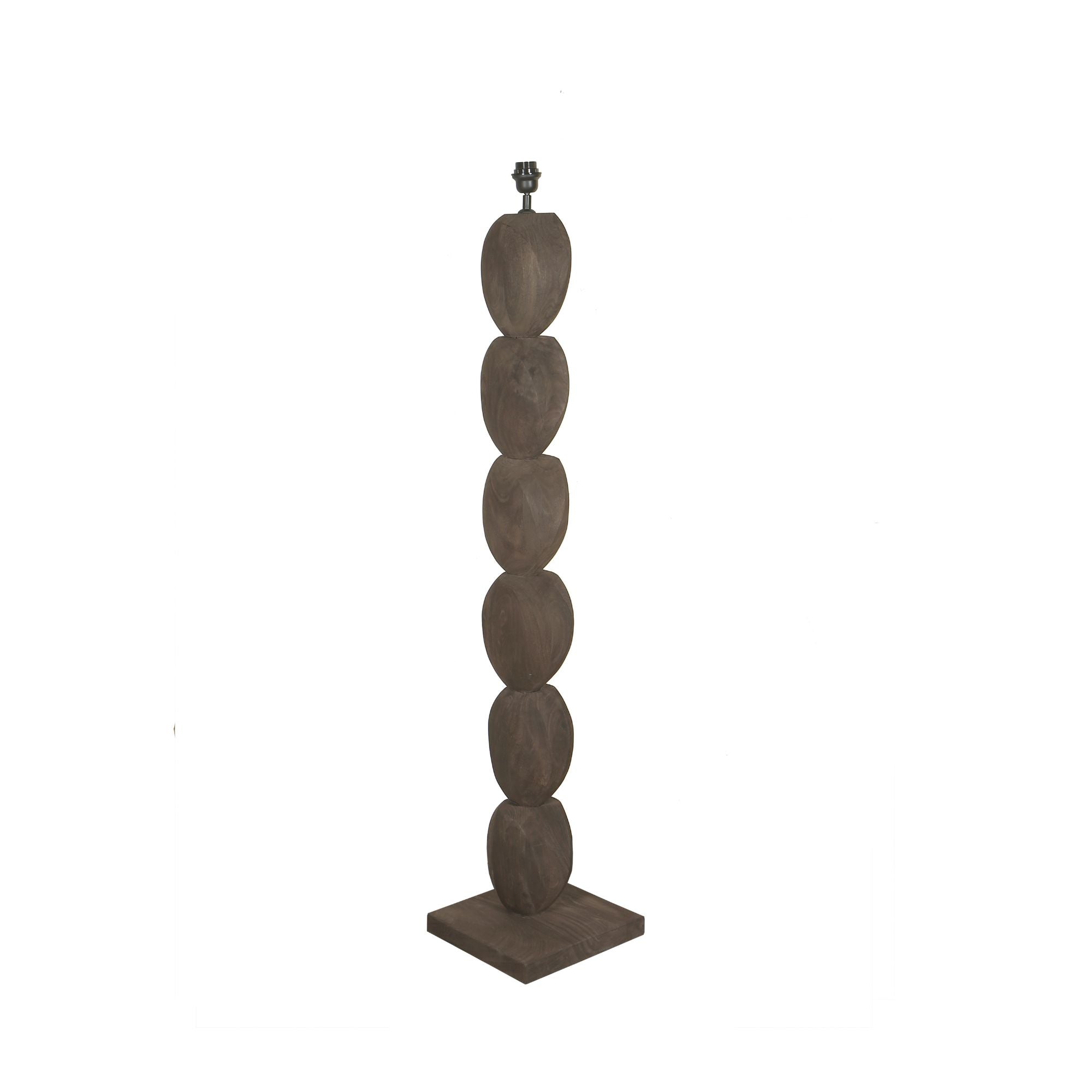 Kodey Brown Mango Wood Floor Lamp Base