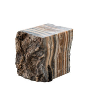 Keydan Natural Onyx Lapis Pedestal With Rough Side