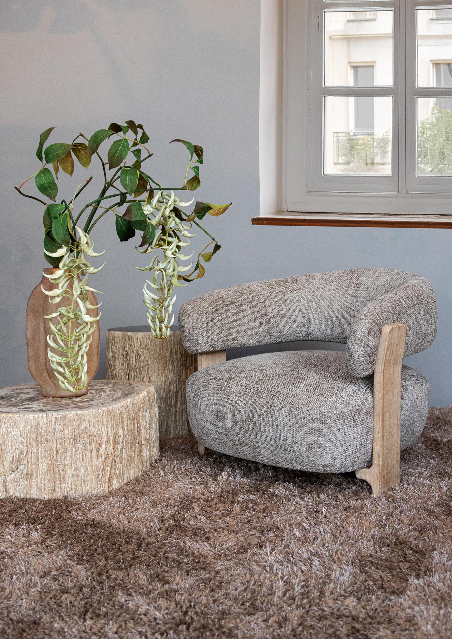 Fauteuil Mire Taupe Legacy 3 Mink