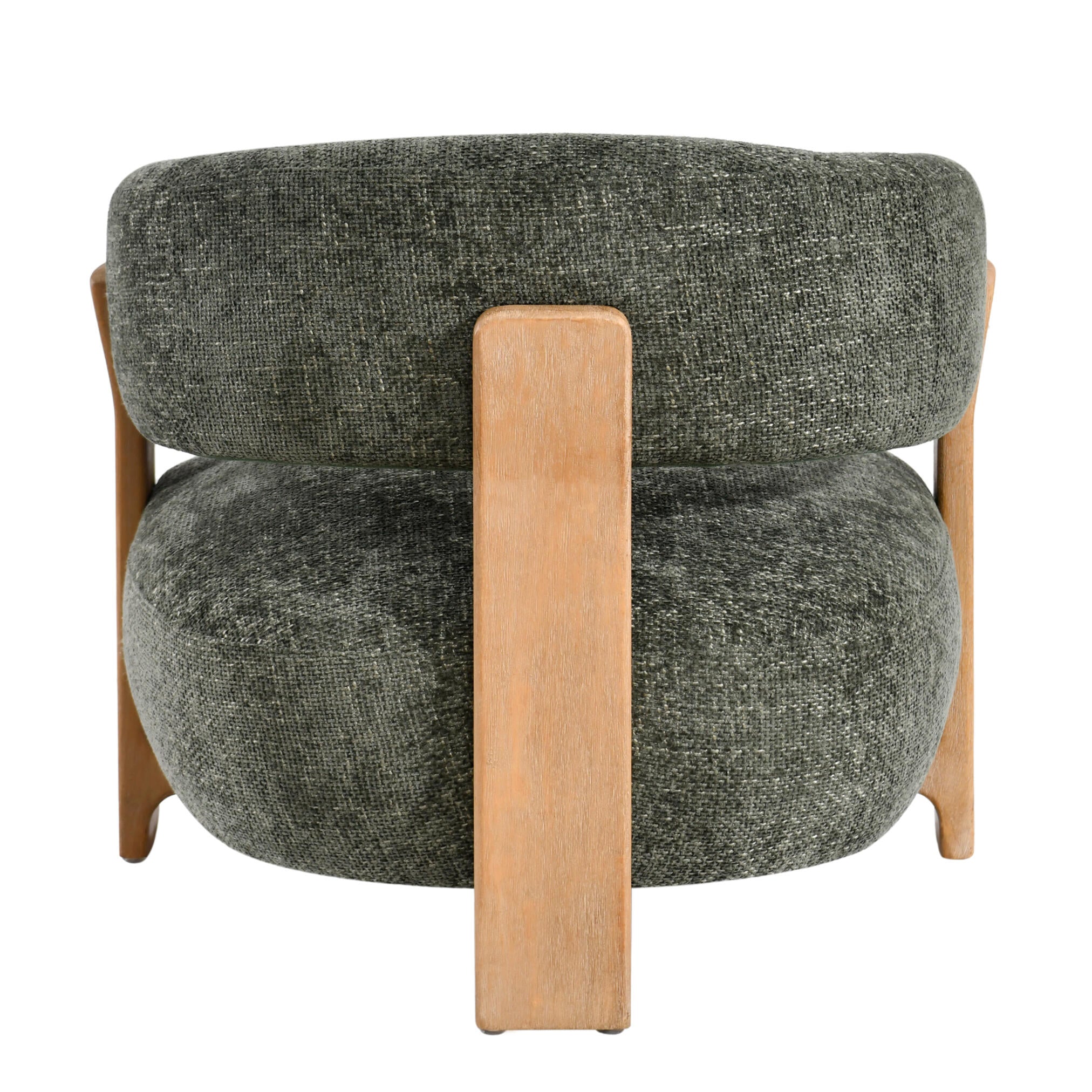 Mire Green Fauteuil Legacy 10 Olive Rubber Wood