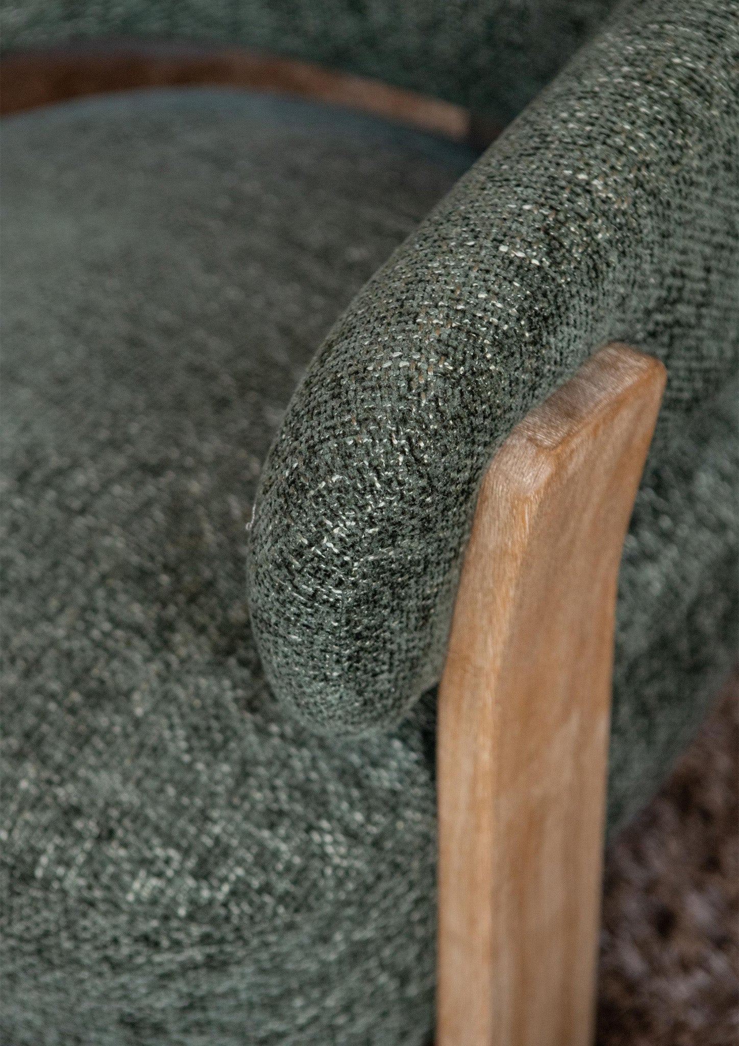 Mire Green Fauteuil Legacy 10 Olive Rubber Wood