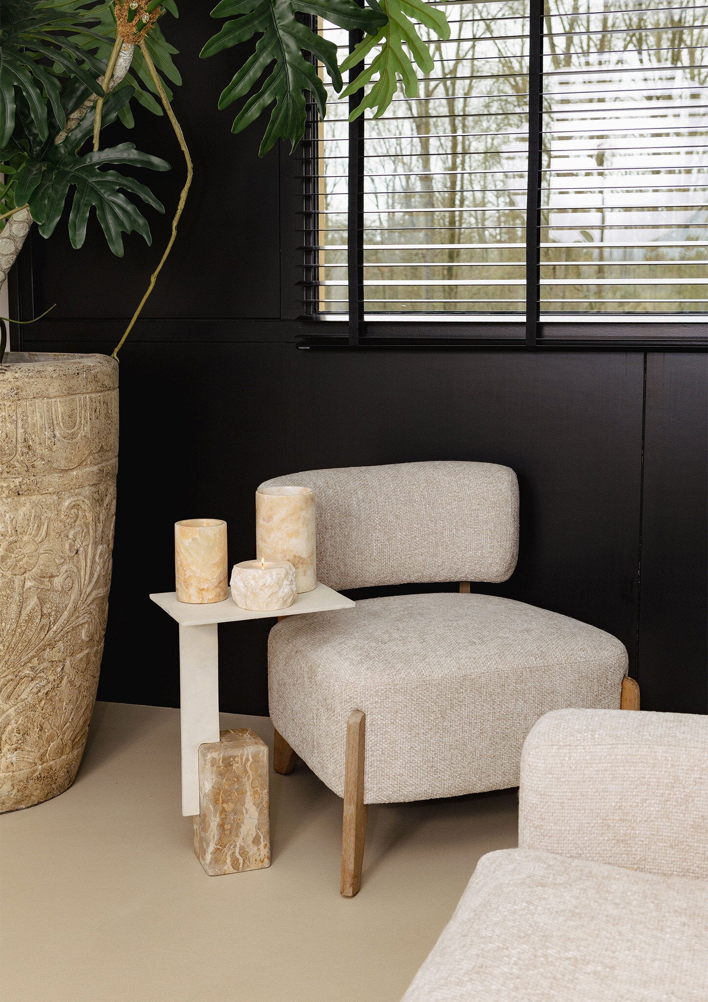 Vale Fauteuil Legacy 15 Dove Rubber Wood