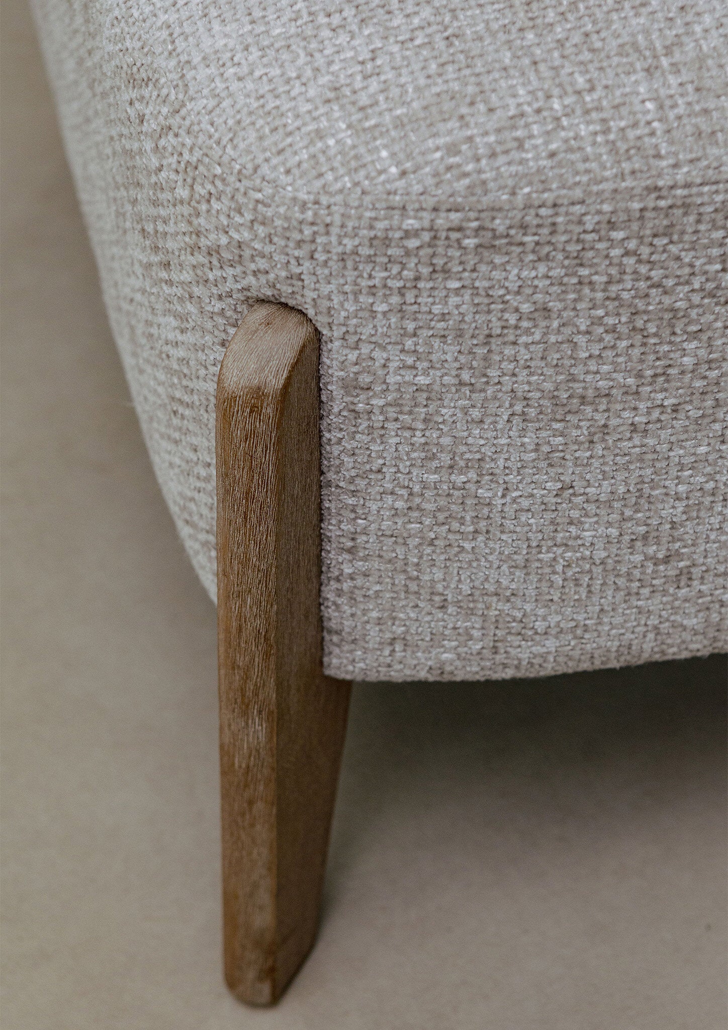 Vale Fauteuil Legacy 15 Dove Rubber Wood