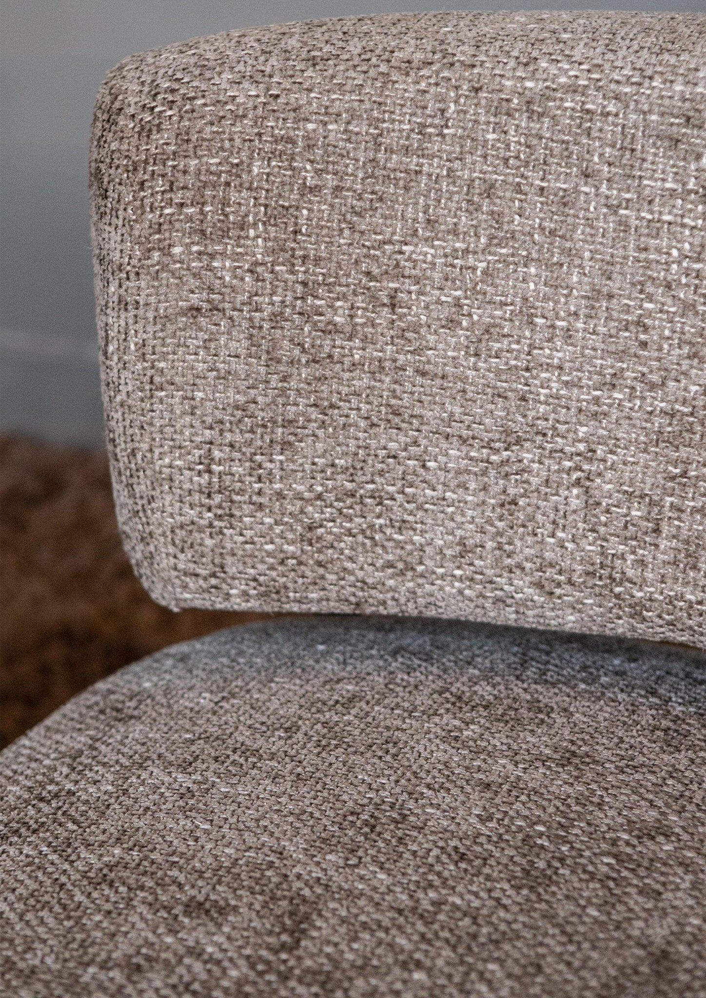 Vale Taupe Fauteuil Legacy 3 Mink Rubber Wood
