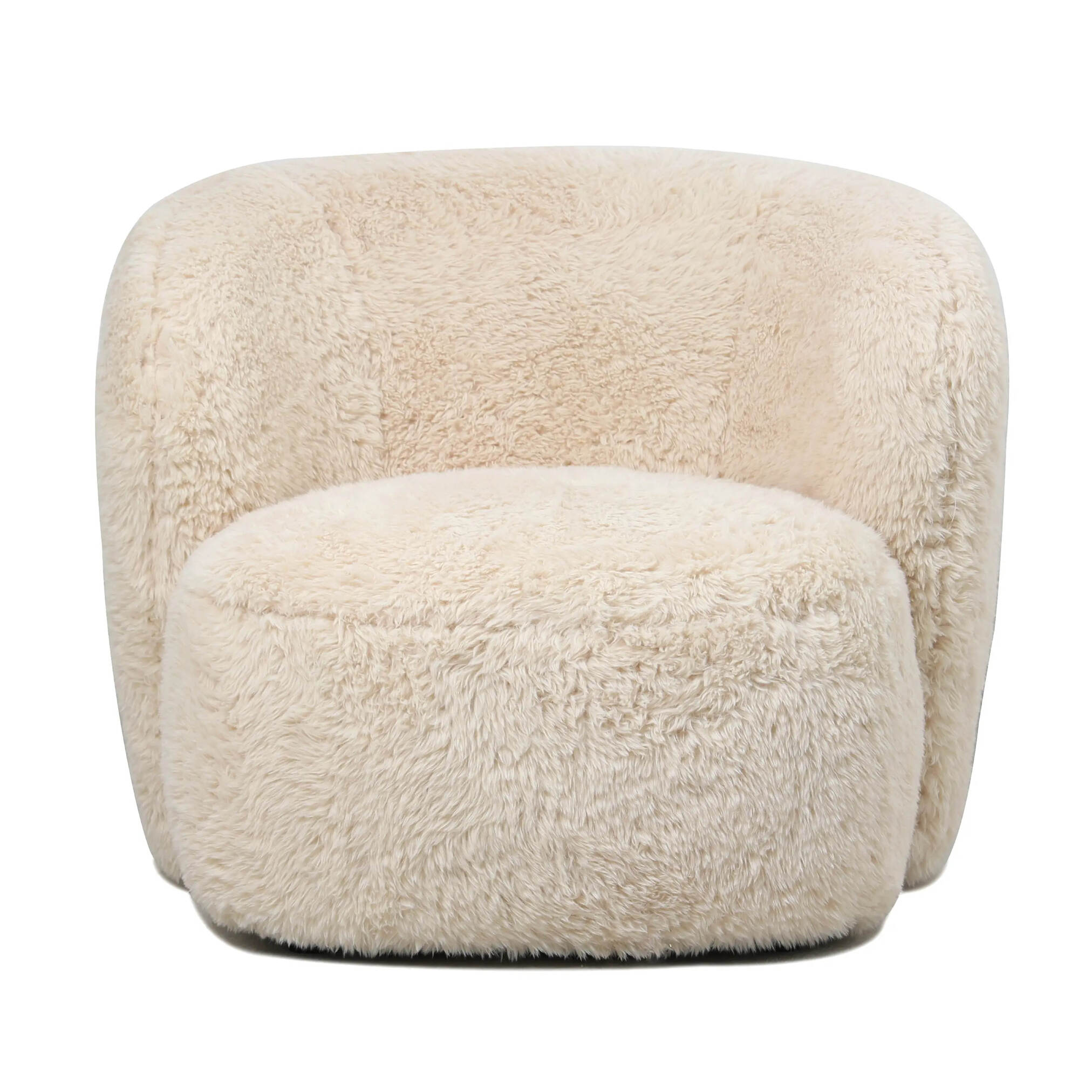 Fauteuil Aphrodite Small Fur Beige