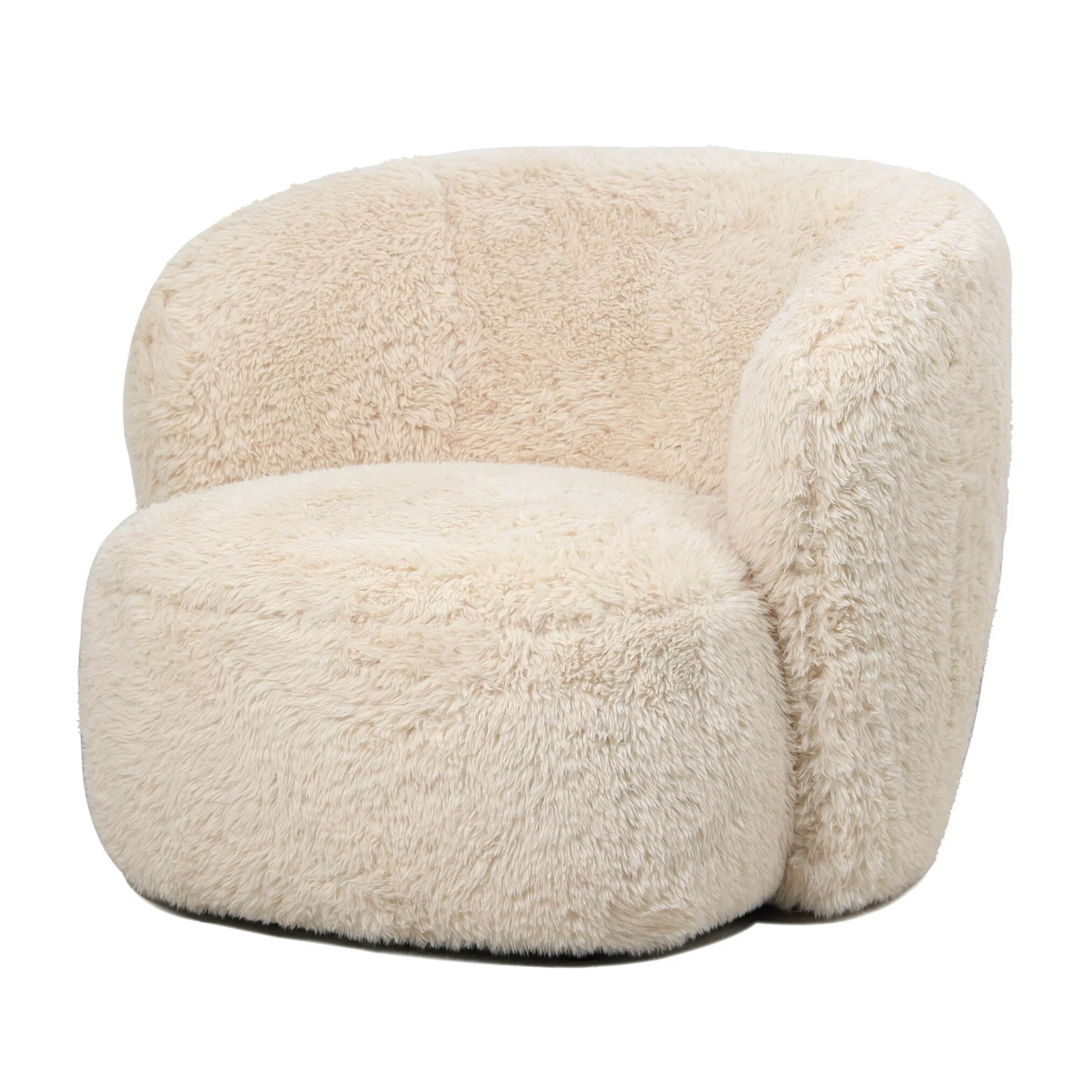 Fauteuil Aphrodite Small Fur Beige