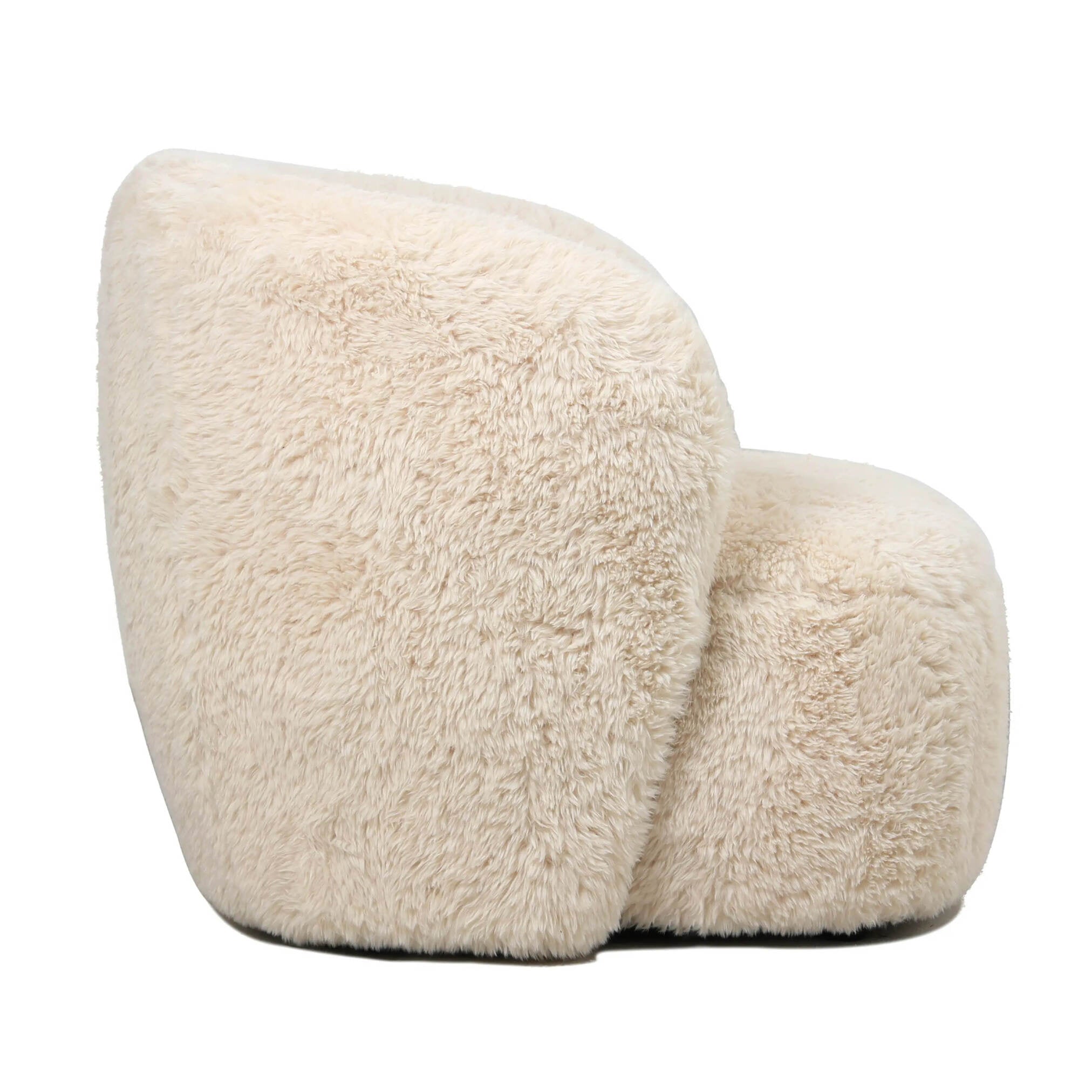 Fauteuil Aphrodite Small Fur Beige