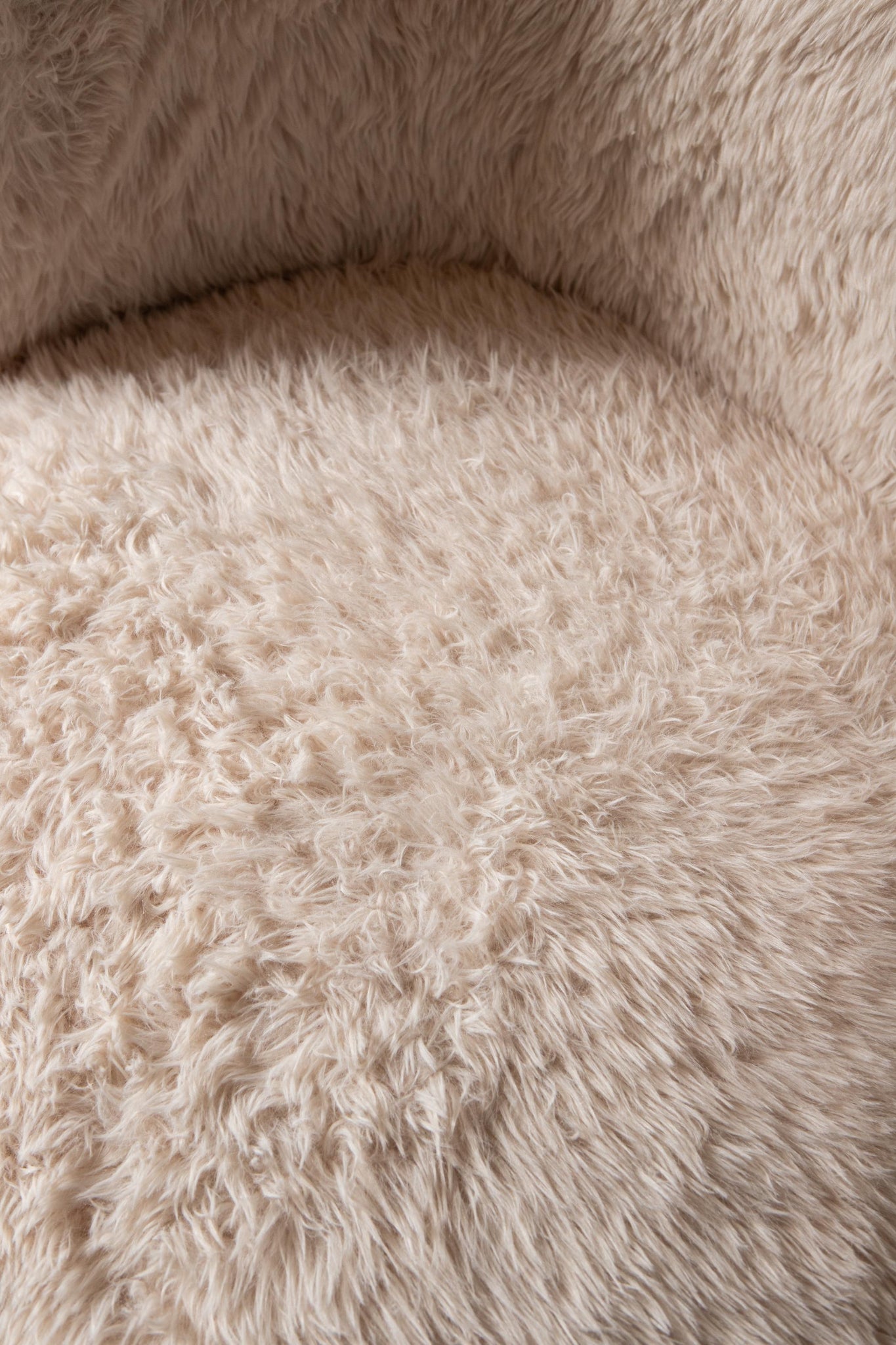 Fauteuil Aphrodite Small Fur Beige