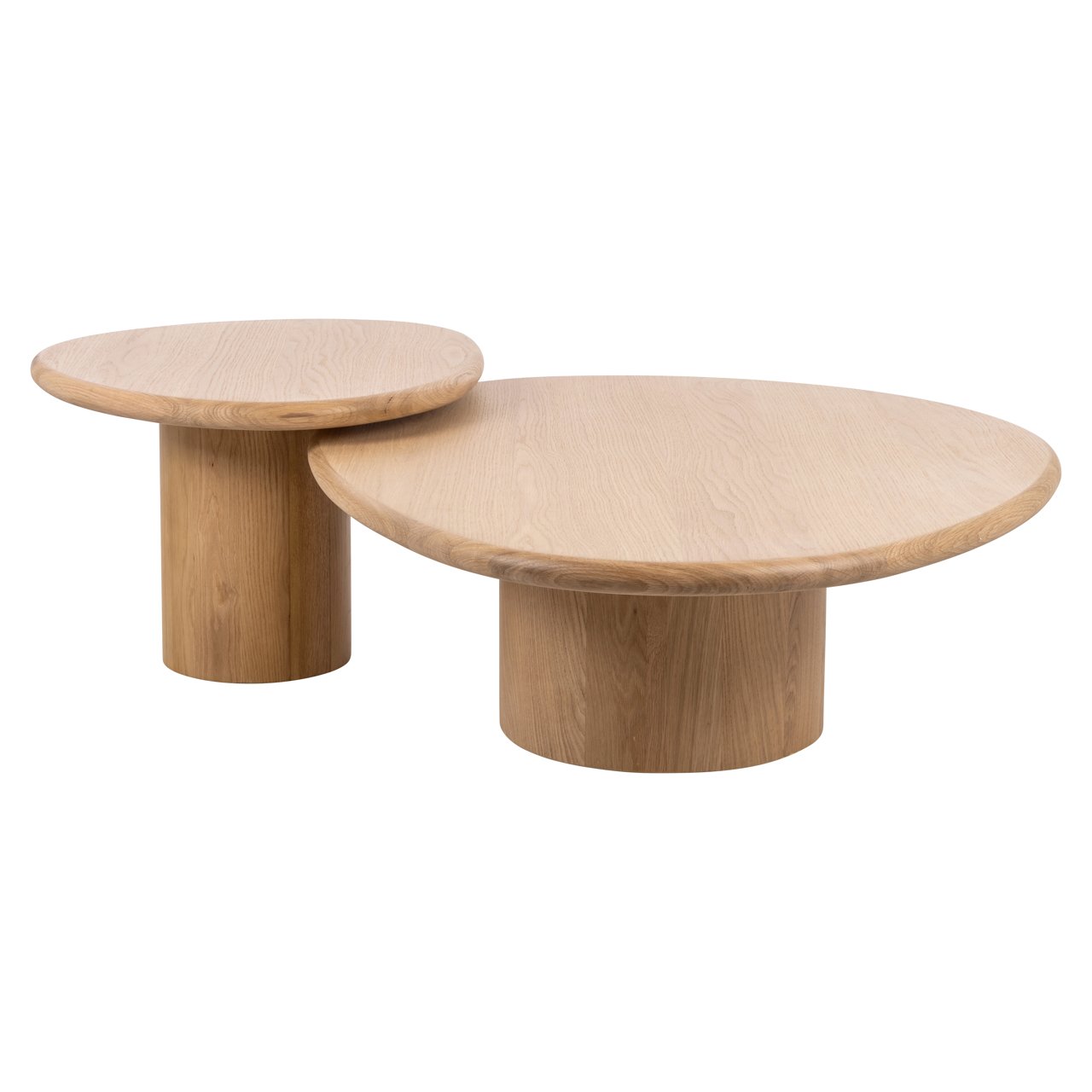 Salontafel Oakley natural oak set of 2