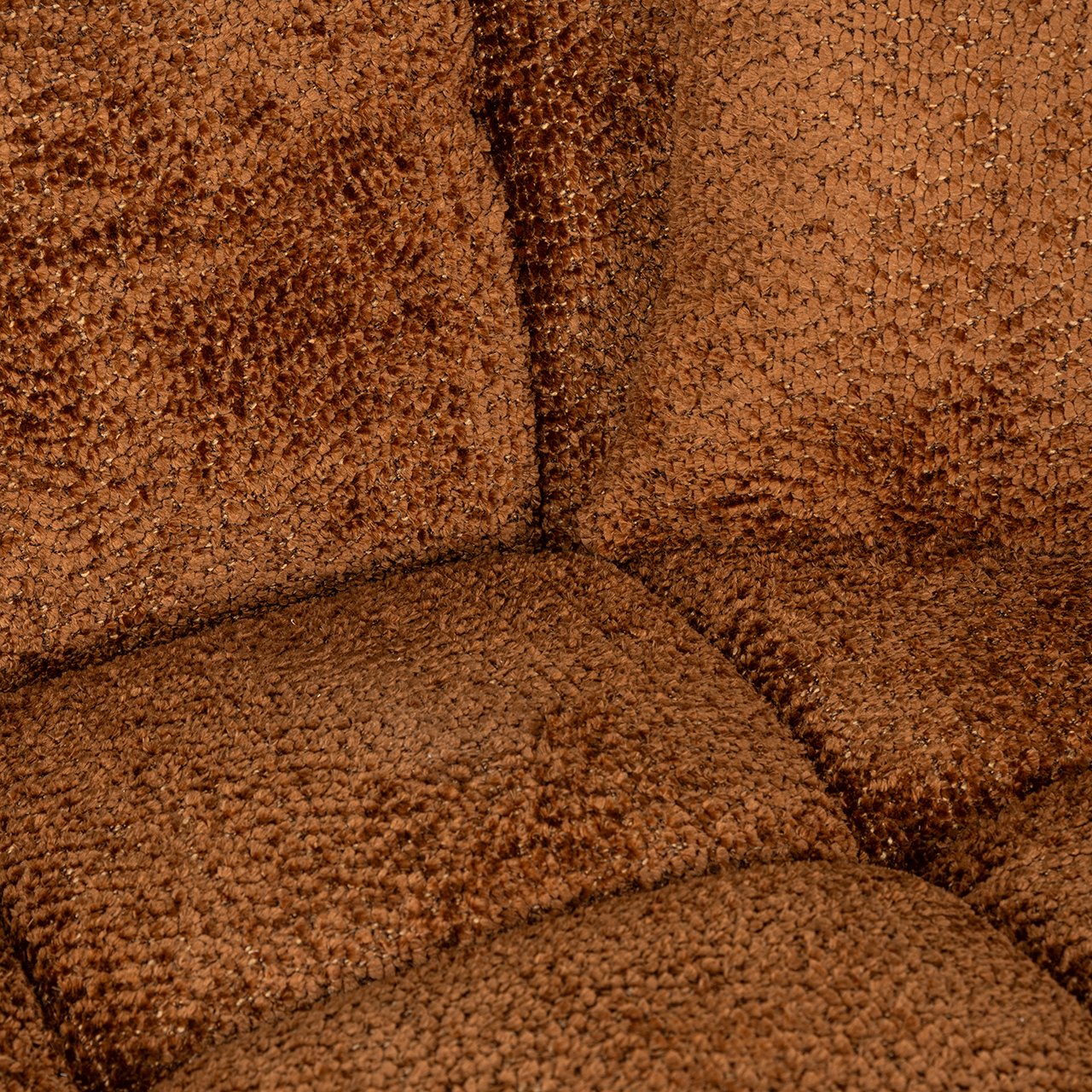 Sofa Cube 3-seater + lounge left (Be Lovely 603 Cinnamon)