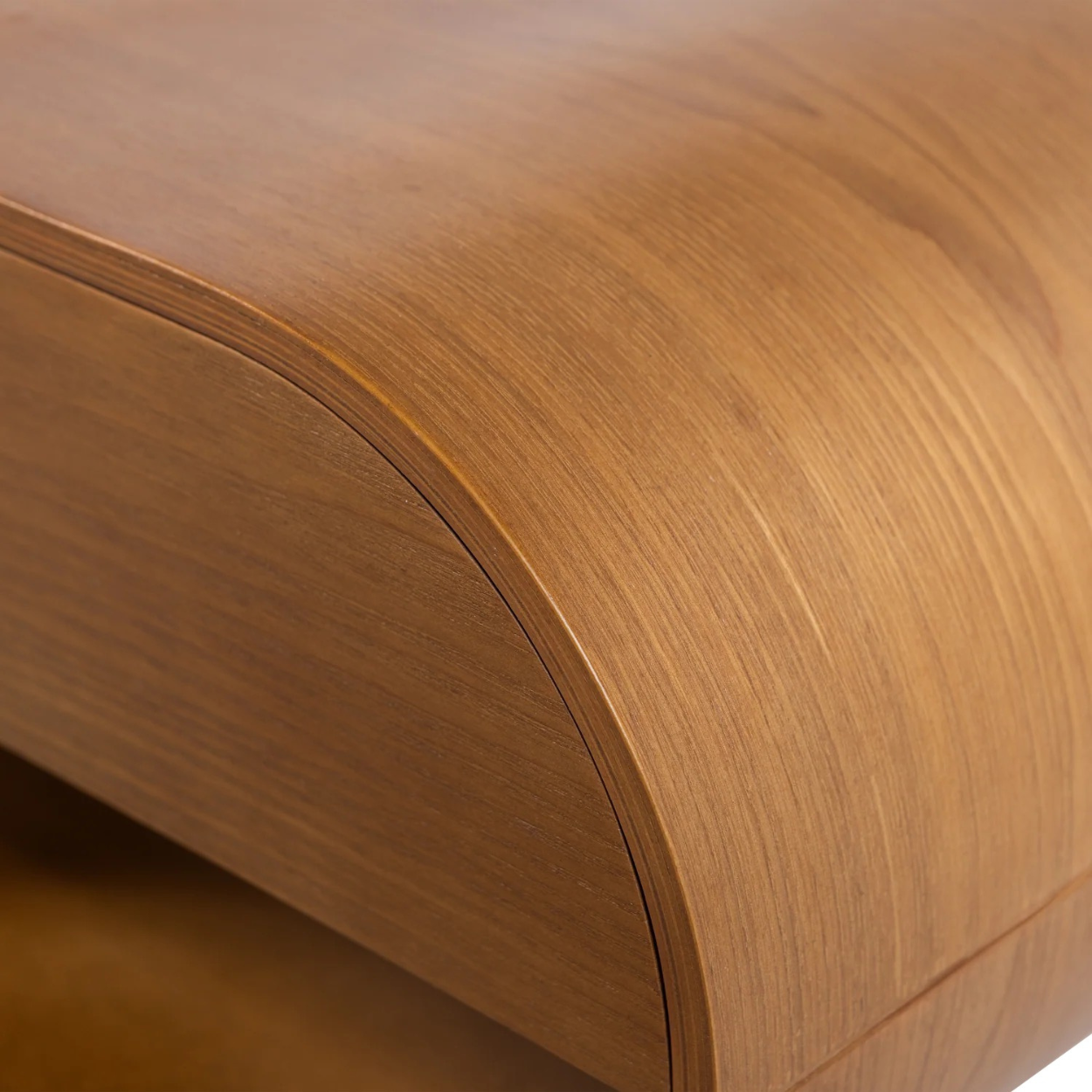 Momo hangend ladekast/nachtkastje hout bruin