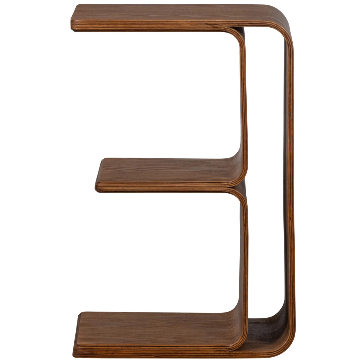 Frey multifunctionele bijzettafel walnoot