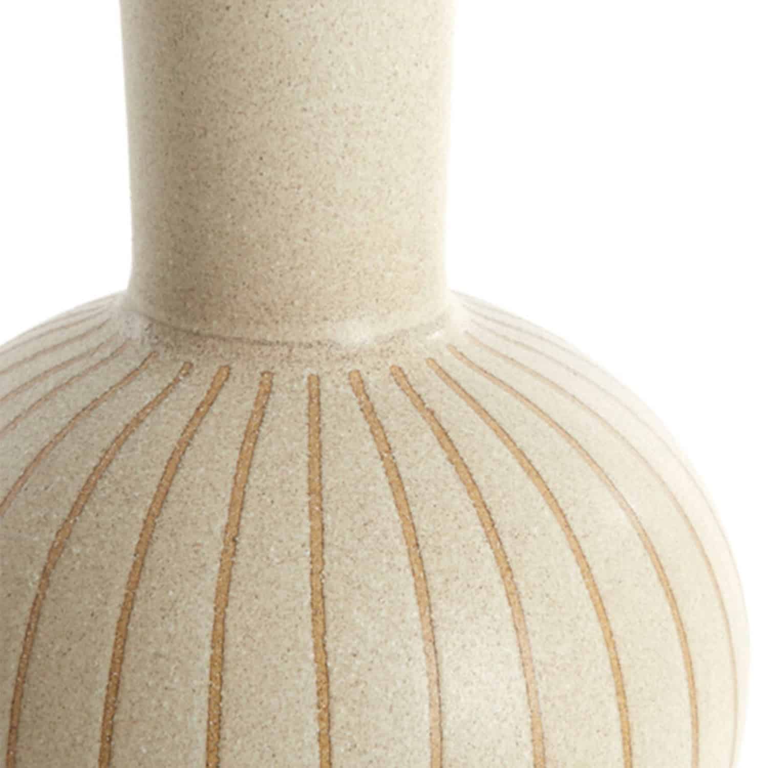 Vase Ulloa L brown