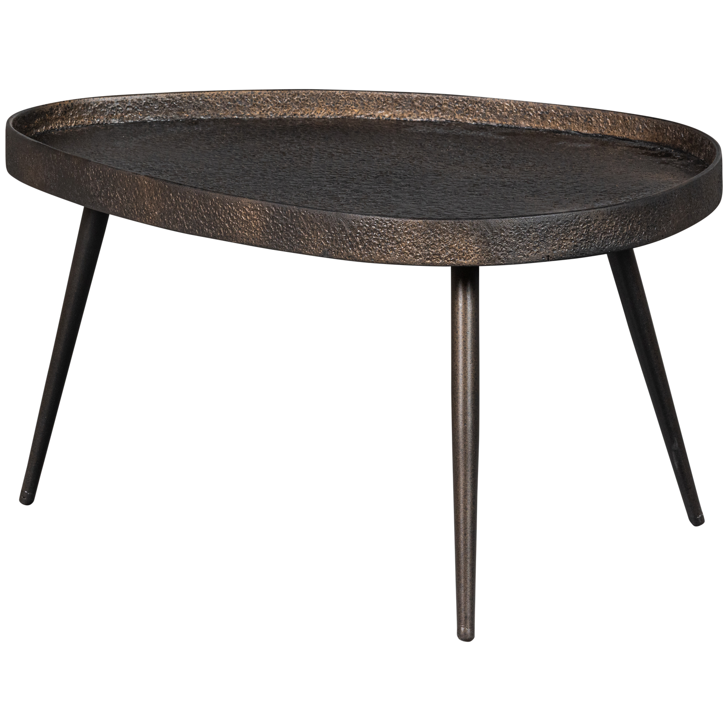 Bijzettafel Crude set van 2