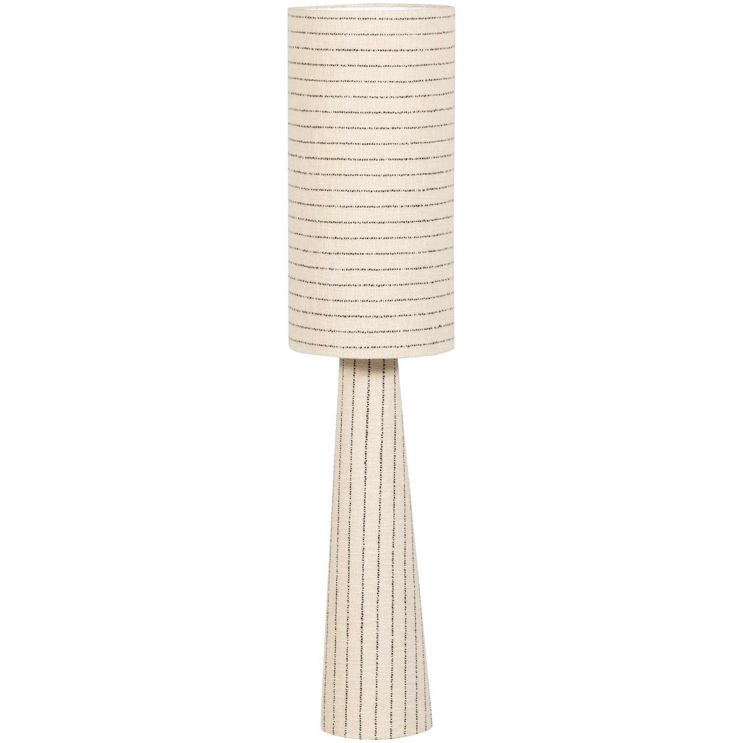 Vloerlamp Loft metaal/bouclé naturel