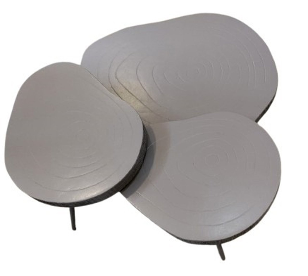 Salontafel Zeus clay set of 3