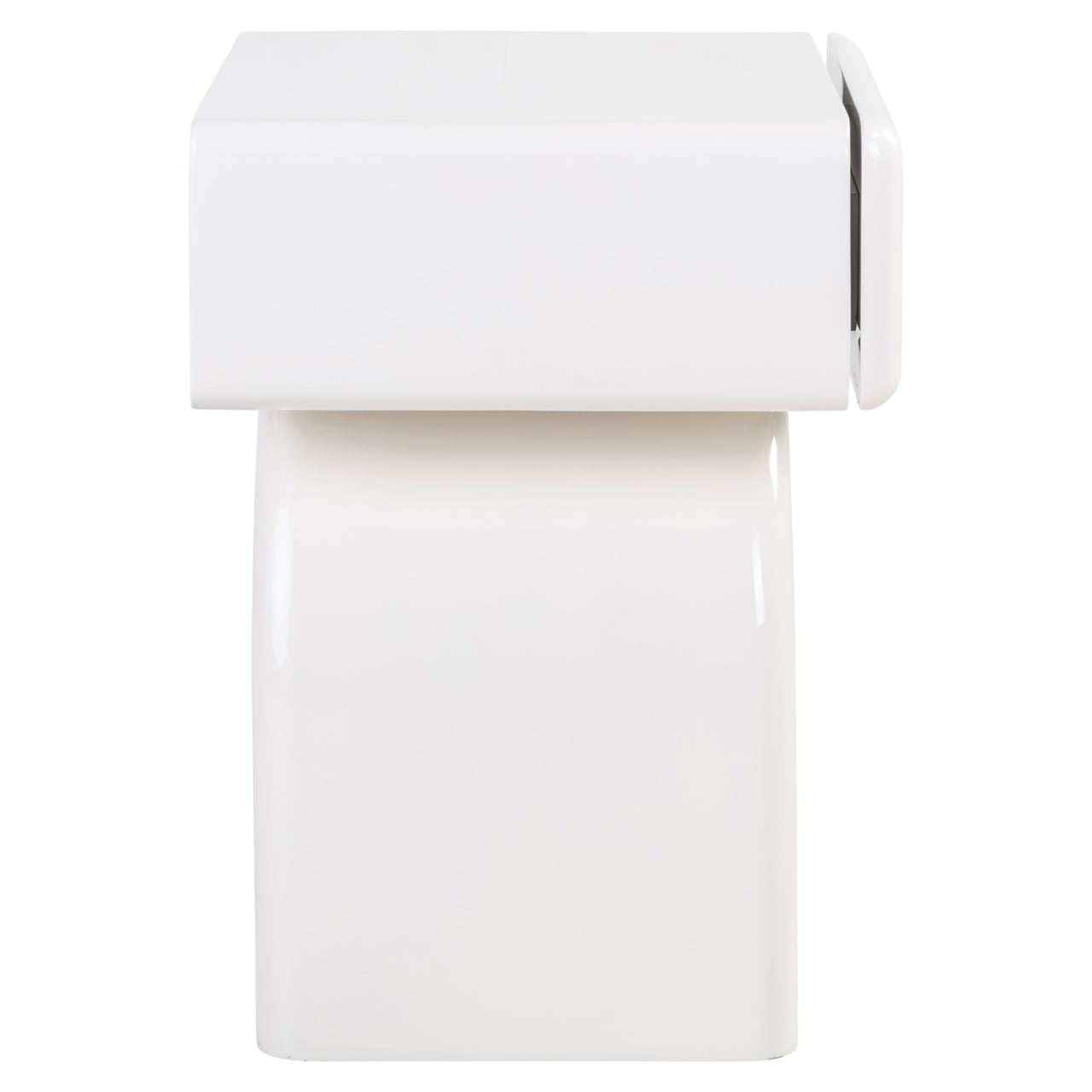 Bijzettafel Bennet coconut milk 1-drawer