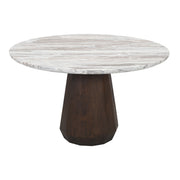 Dining table Oberoy 130Ø (Brown)