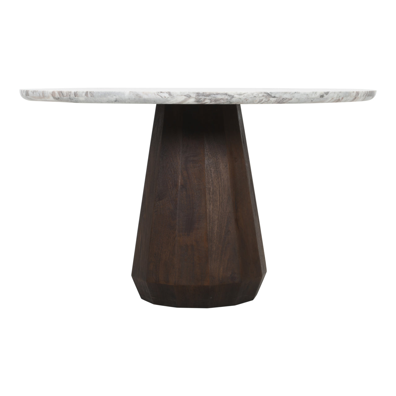 Dining table Oberoy 130Ø (Brown)