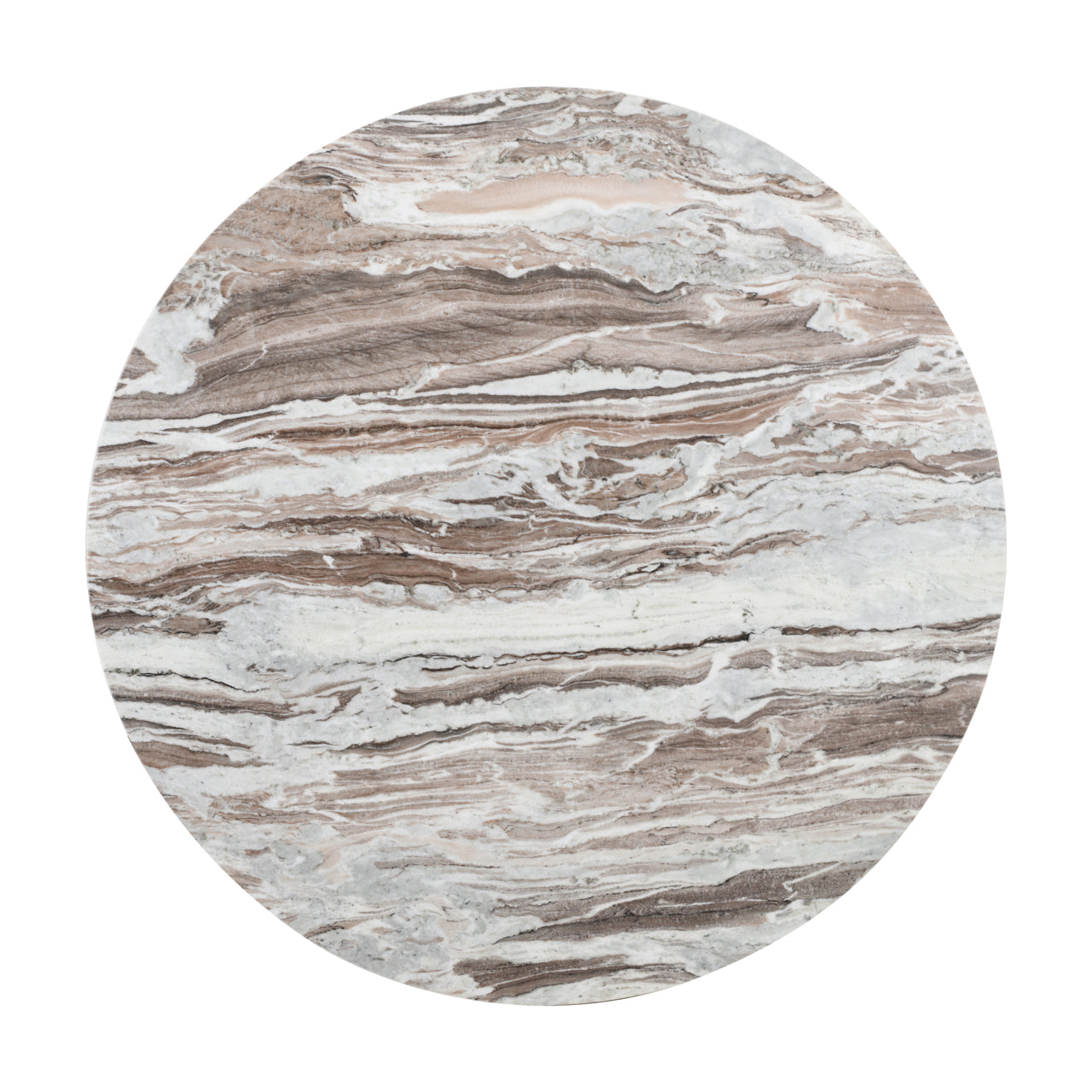 Dining table Oberoy 130Ø (Brown)