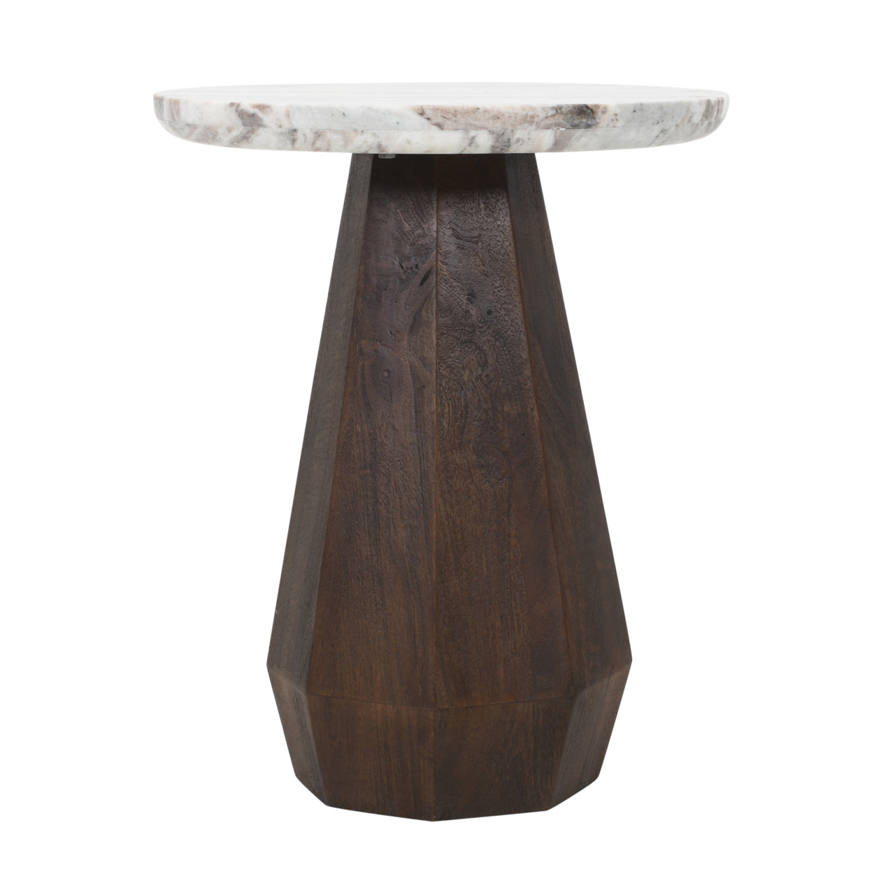 Side table Oberoy 45Ø (Brown)