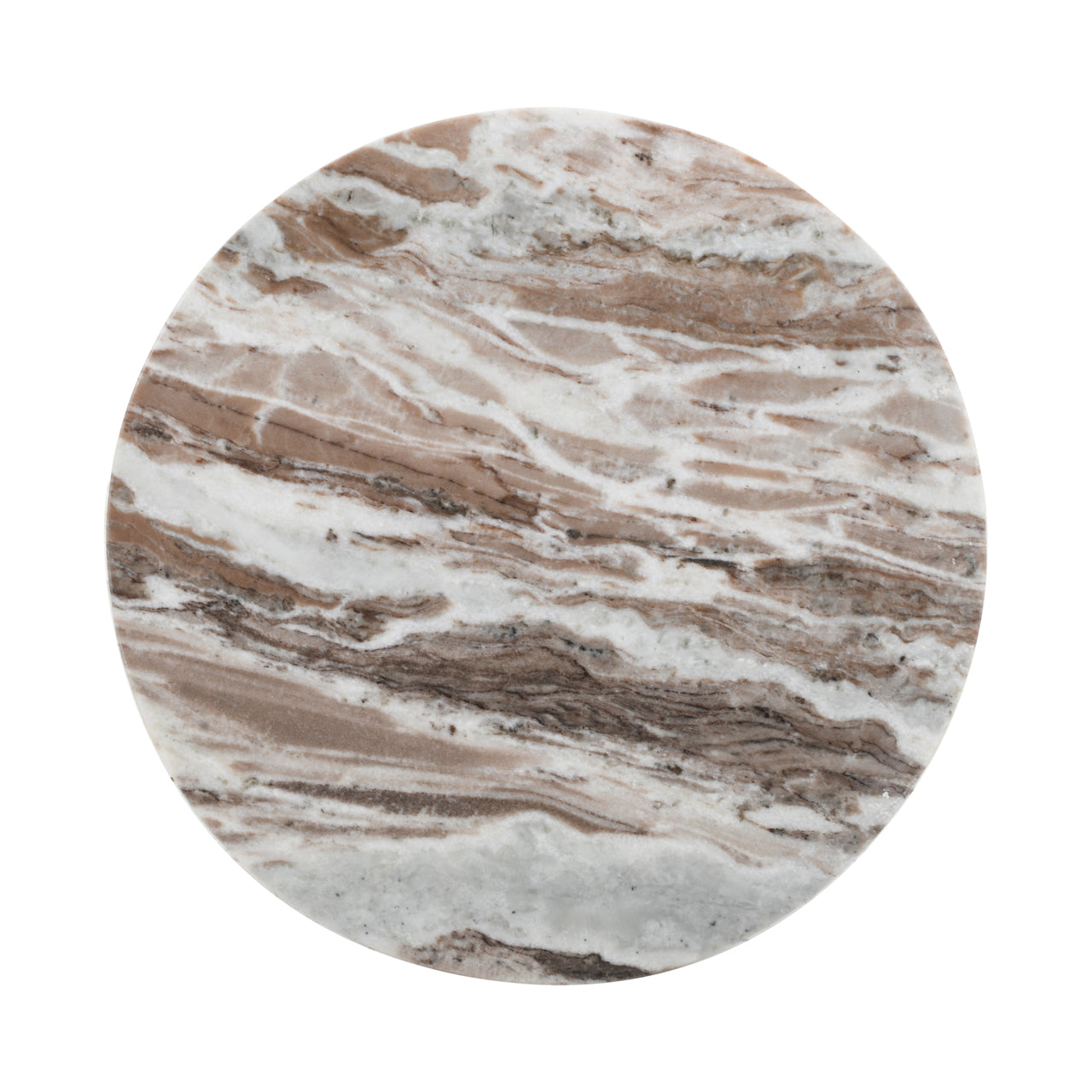 Side table Oberoy 45Ø (Brown)