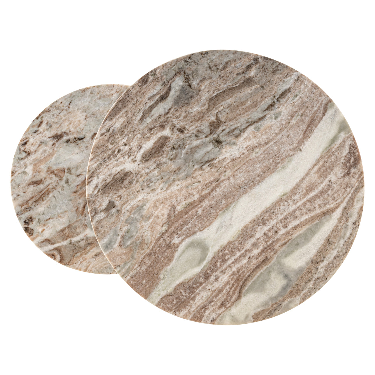 Fairfax side table set of 2 (Stone)