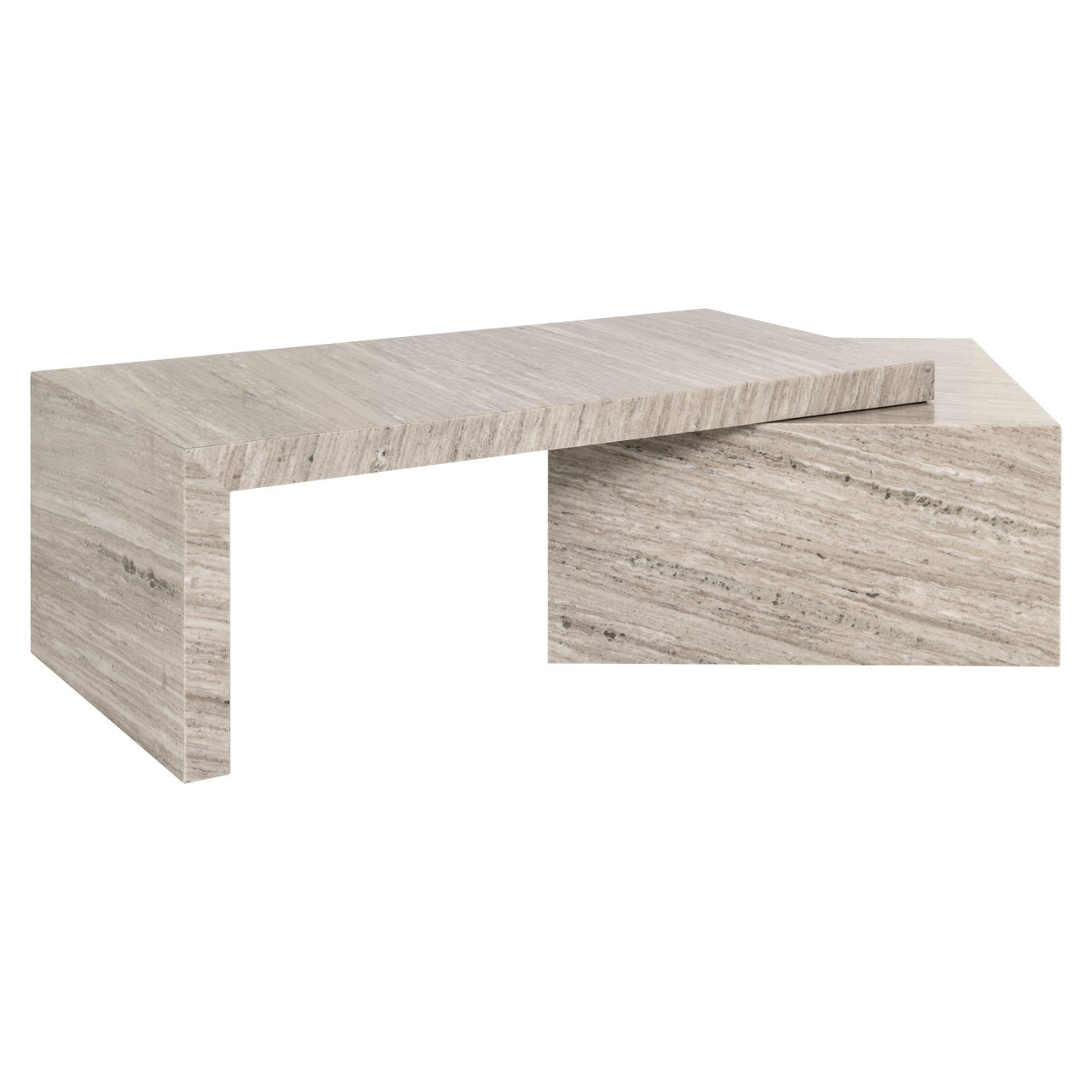 Salontafel Novaz sand set of 2