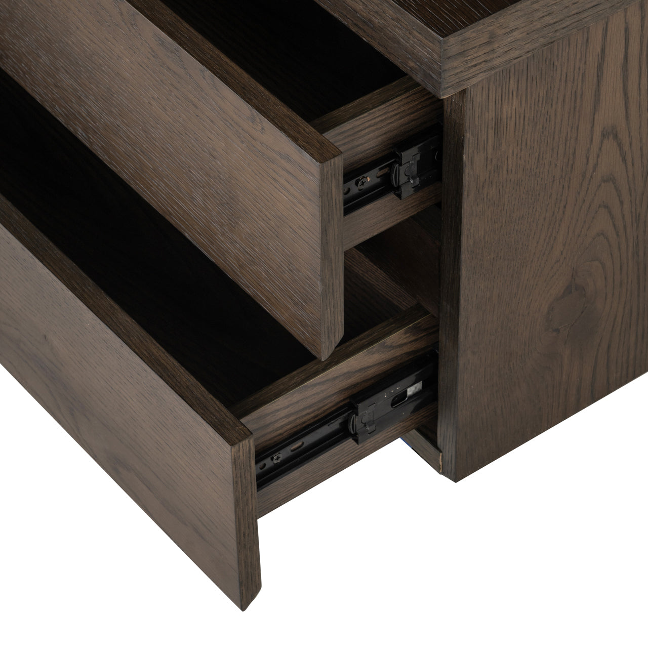 TV cabinet Lachance brown 3-doors 2-drawers