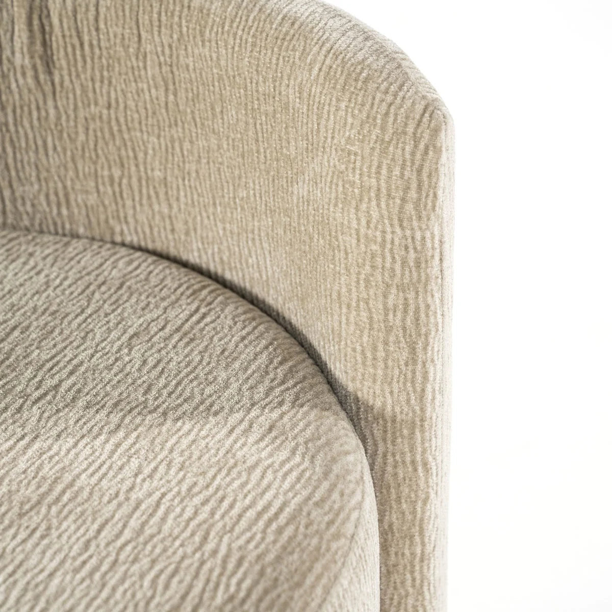 Pouf Marque - Taupe