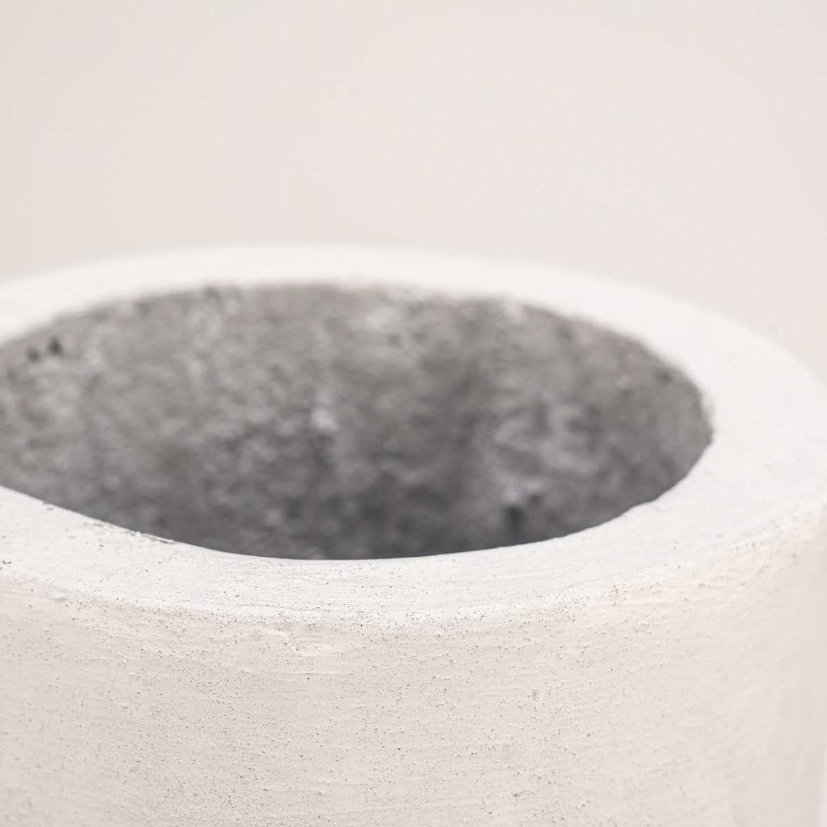 Vaas/pot Tierra Estella 36x61 cm - wit