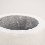 Vaas/pot Tierra Estella 36x61 cm - wit