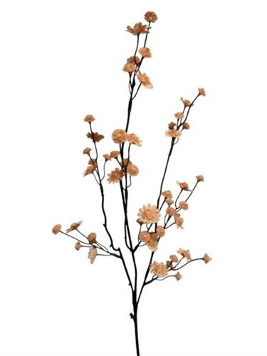 Artificial branch plaster branch x 5 sm 57 cm cream